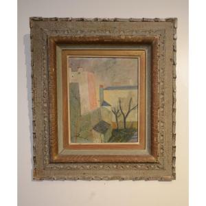 Serge Signor Or Carlos Sergio Signori. Oil On Panel. 20th Century.