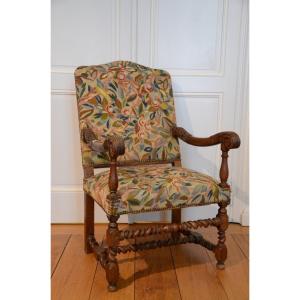 Armchair From The Louis XIV Period.