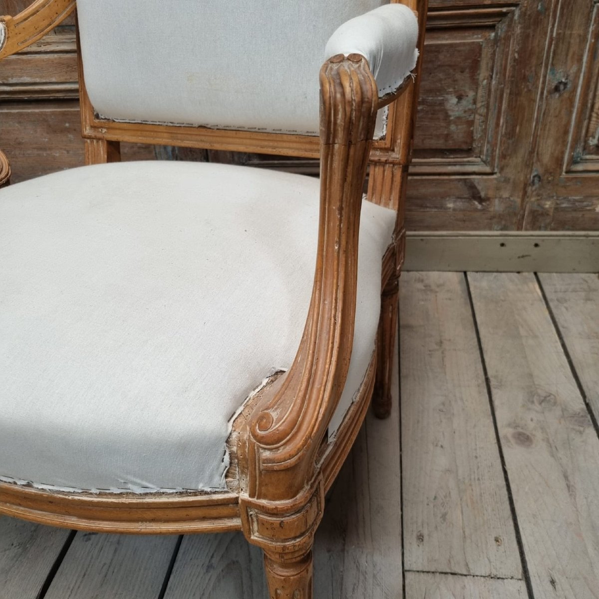 Paire de fauteuils à la reine-photo-1