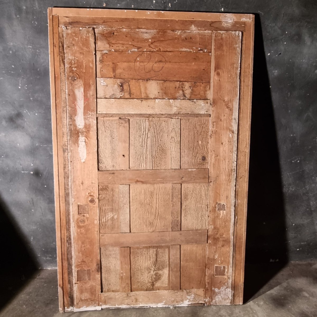 Important trumeau de boiserie de style Louis XVI en bois sculpté et patiné-photo-3