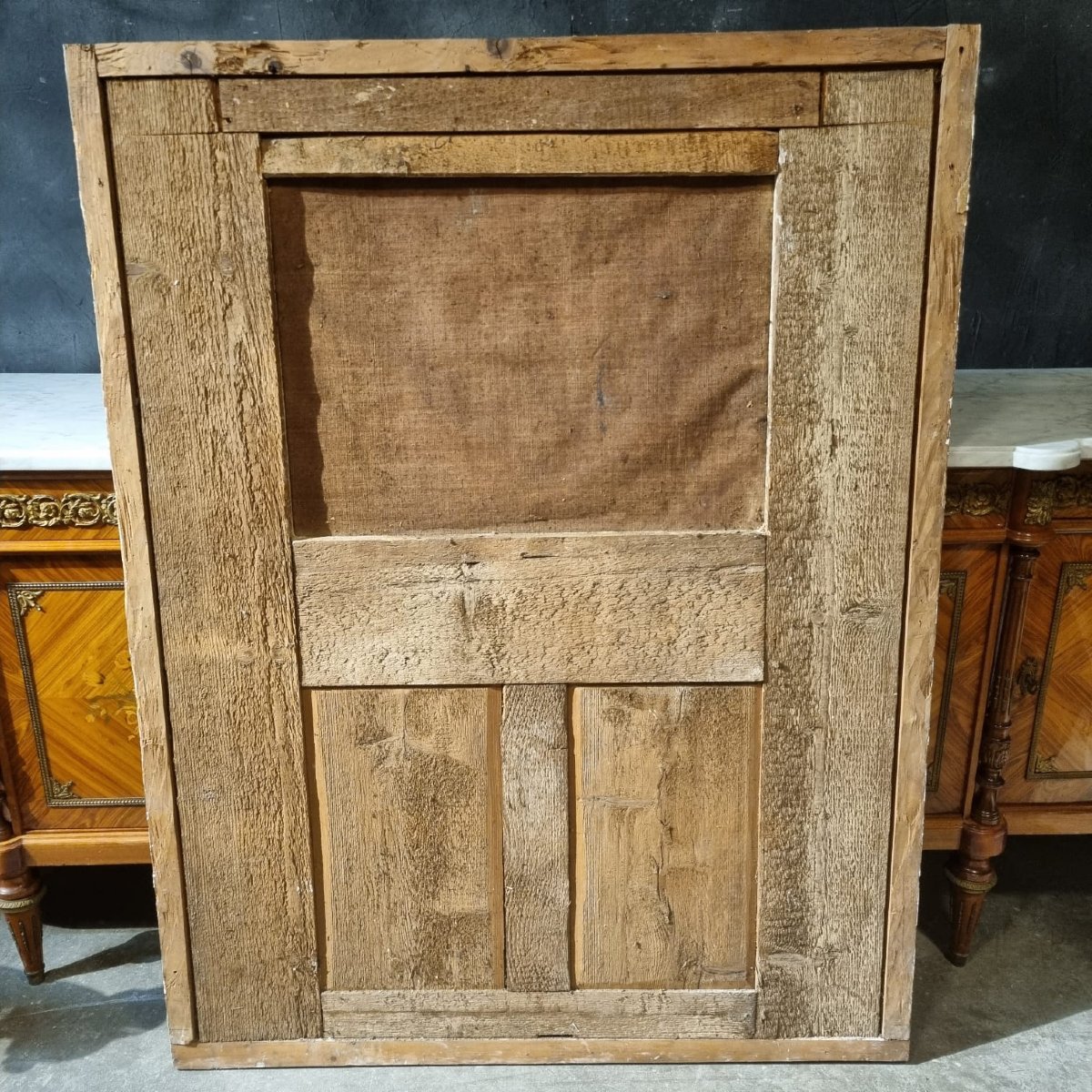 Boiserie Trumeau With Canvas-photo-5