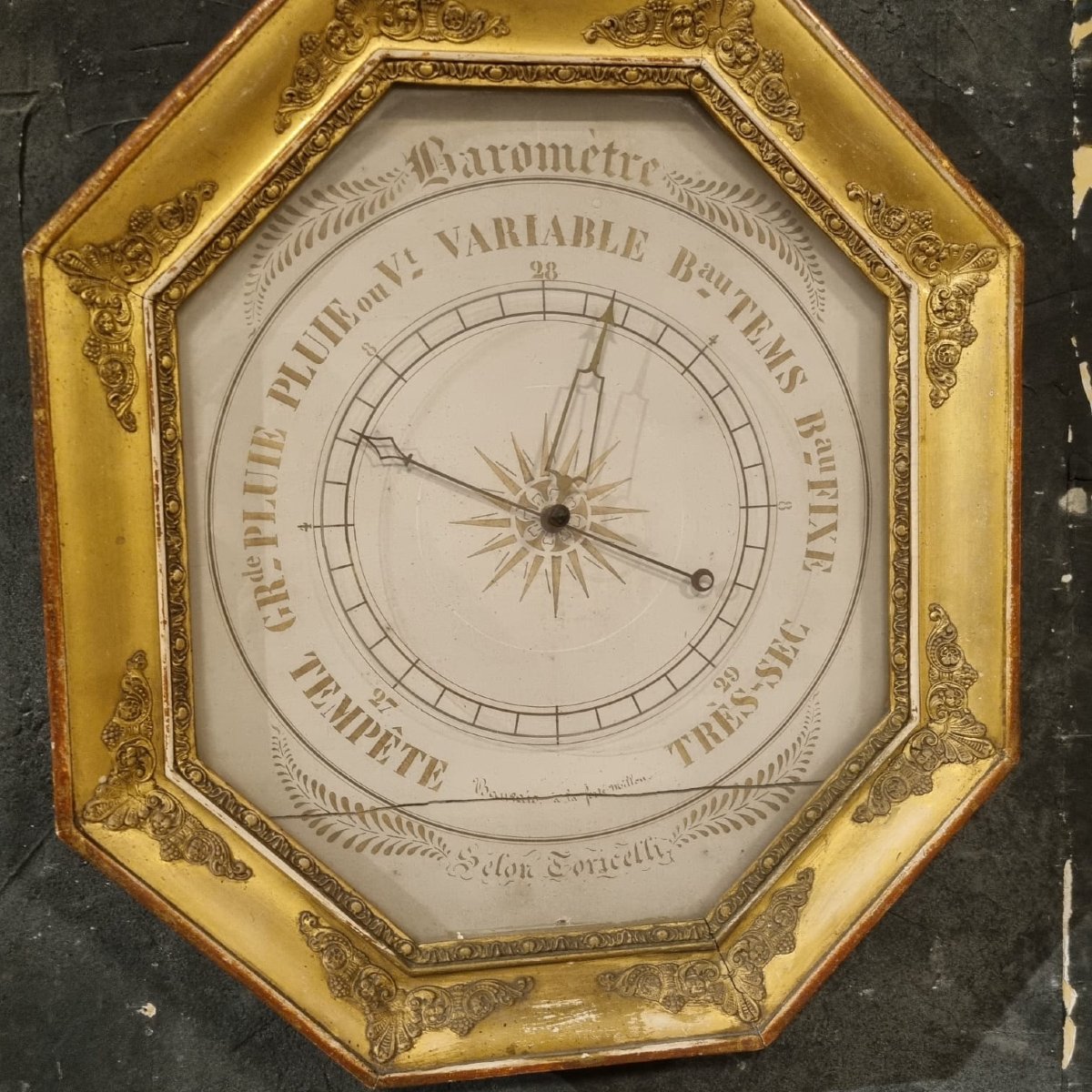 Baromètre d'époque Restauration-photo-2