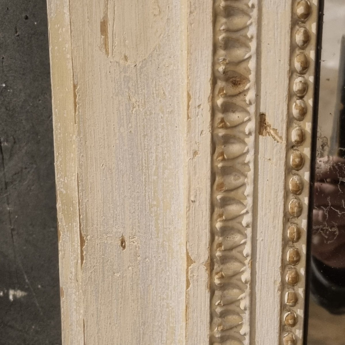 Miroir de boiserie Louis XVI-photo-3