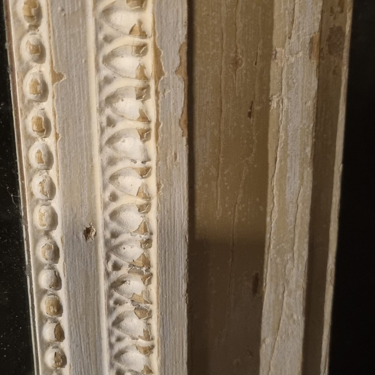 Miroir de boiserie Louis XVI-photo-2