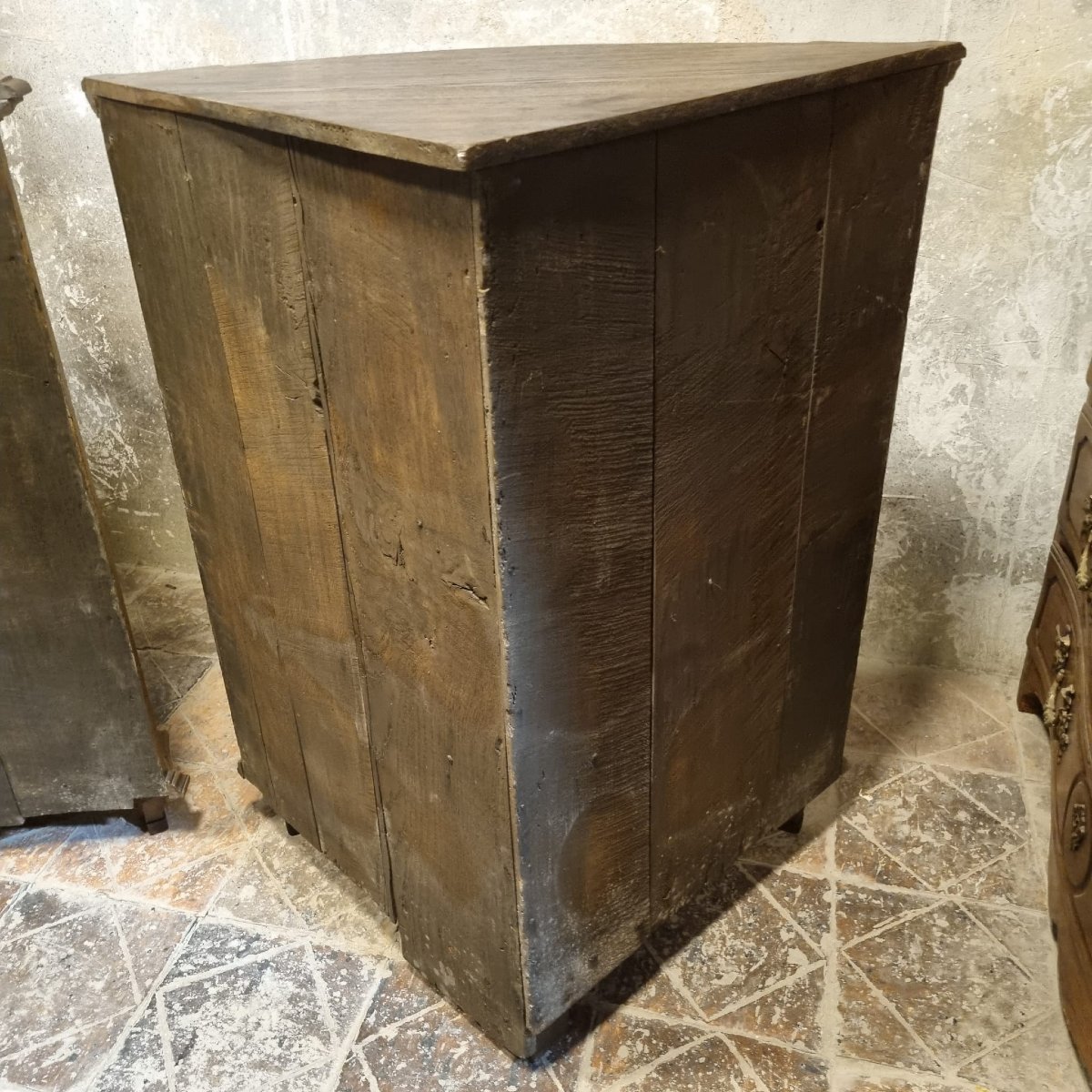 Pair Of Louis XVI Style Corner Cupboards-photo-6