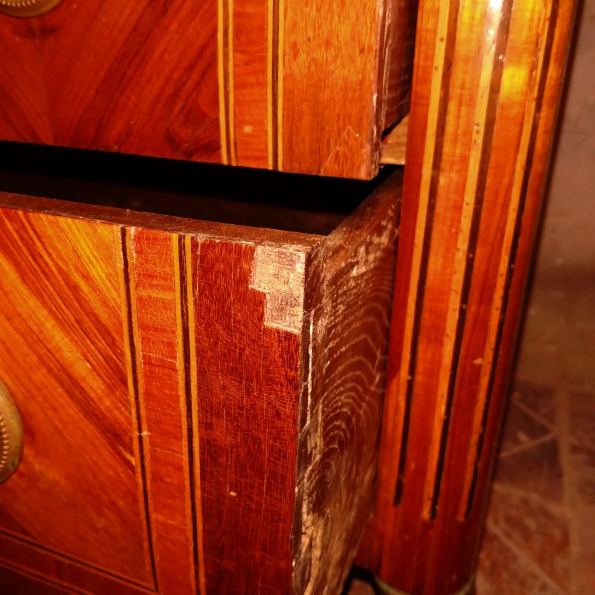 Commode en marqueterie-photo-3