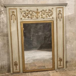 Grand trumeau de boiserie