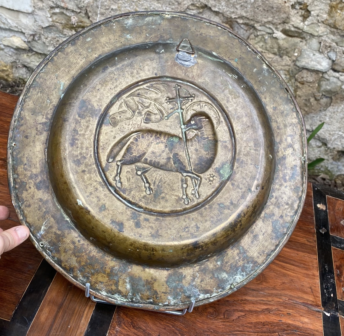 16th-century Nuremberg Paschal Lamb Offering Dish-photo-2
