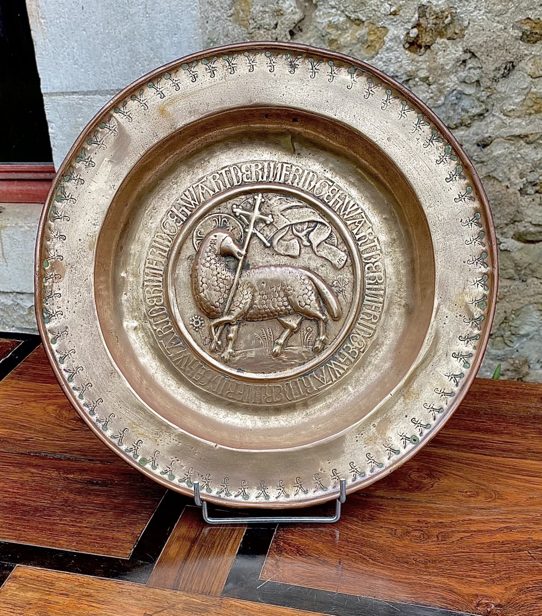 16th-century Nuremberg Paschal Lamb Offering Dish