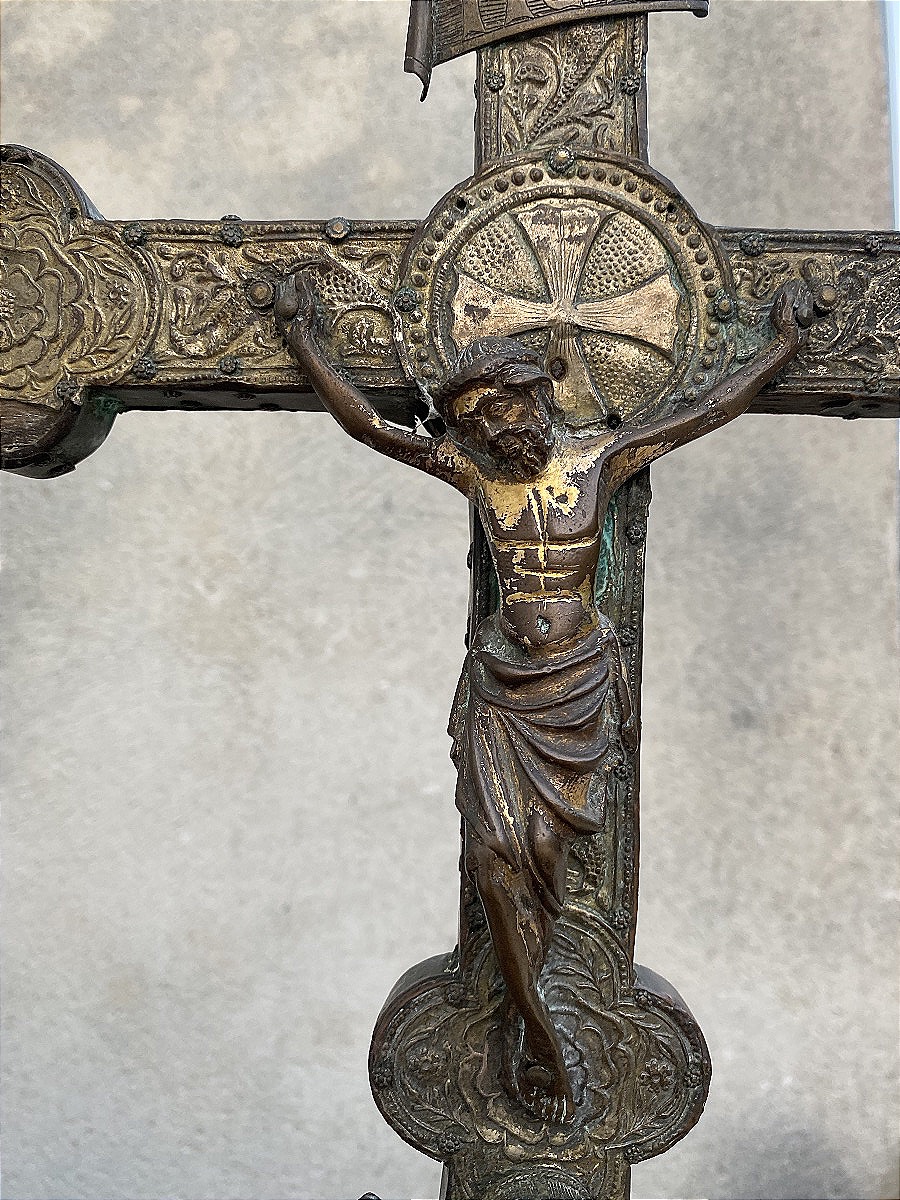Processional Reliquary Cross, Late 14th–early 15th Century-photo-2