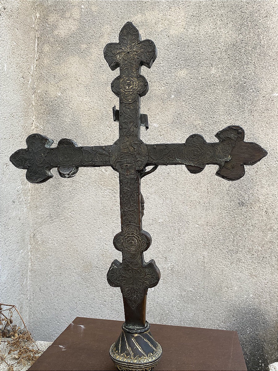 Processional Reliquary Cross, Late 14th–early 15th Century-photo-4