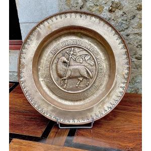 Plat D’Offrande Agneau Pascal Nuremberg XVIe