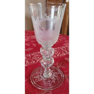 Engraved Glass With Hunting Motifs – Bohemia Or Saxony, Regency Period, Circa 1700–1730