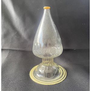 18th-century Ribbed Glass "secouette" Or "touine"