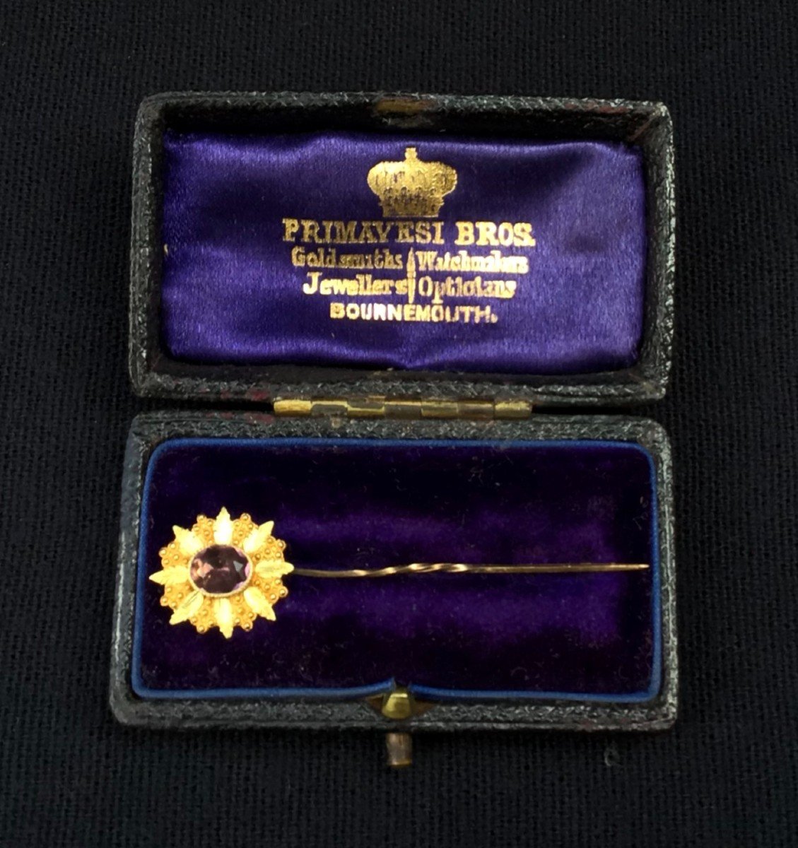 Gold Tie Pin - Primavesi Bros.-photo-1