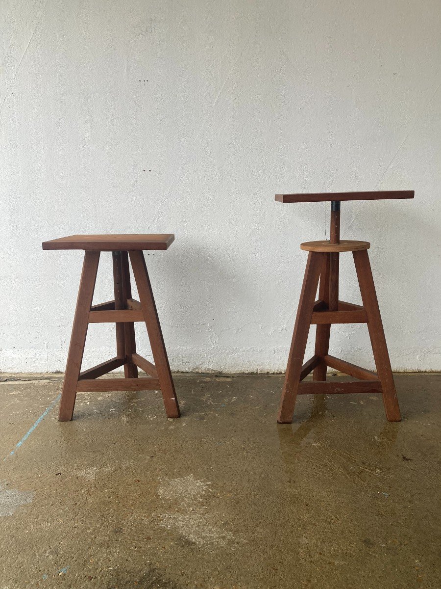 Pair Of Selletes From Sculptor Maison Sennelier-photo-5