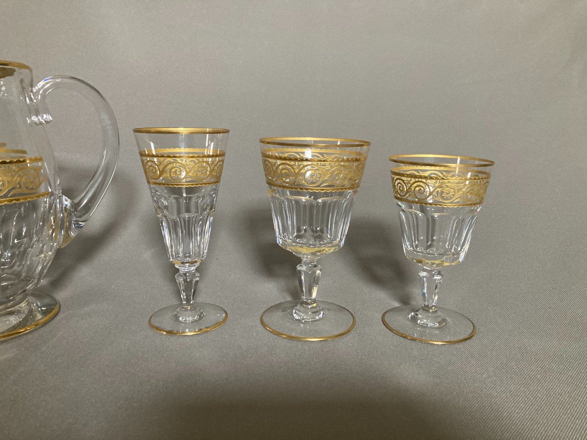 Baccarat - Service De Verres "Eldorado".-photo-1