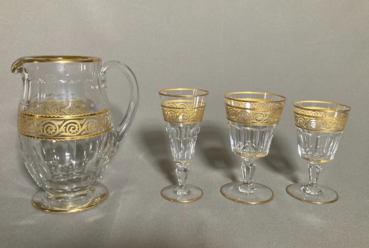 Baccarat - Service De Verres "Eldorado".
