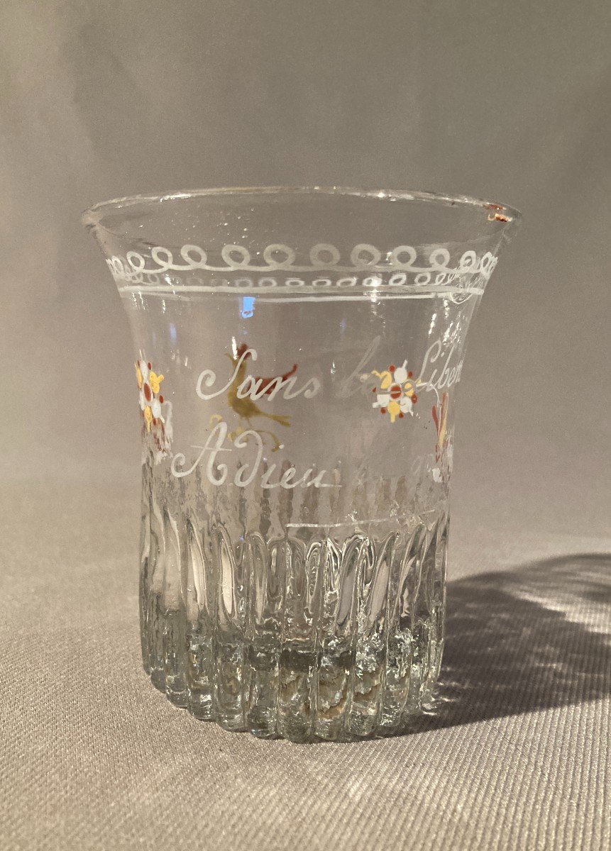 18th/19th Century Norman Glass - Goblet-photo-2