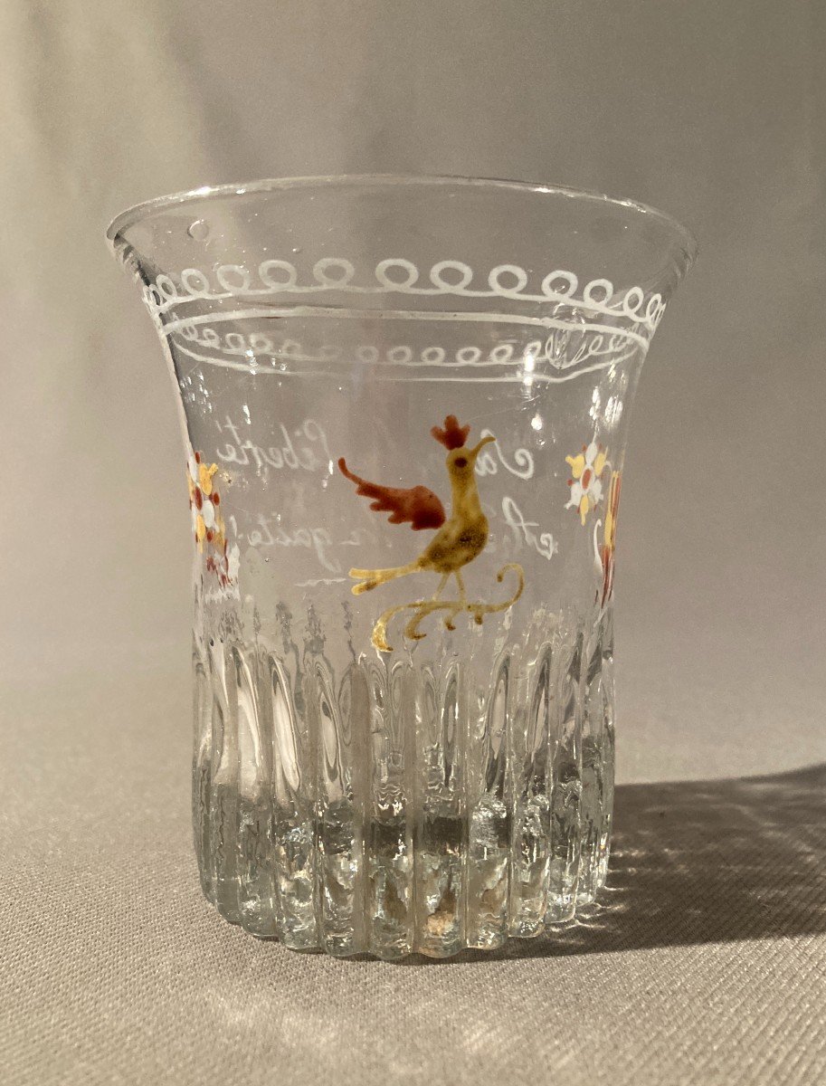 18th/19th Century Norman Glass - Goblet-photo-3