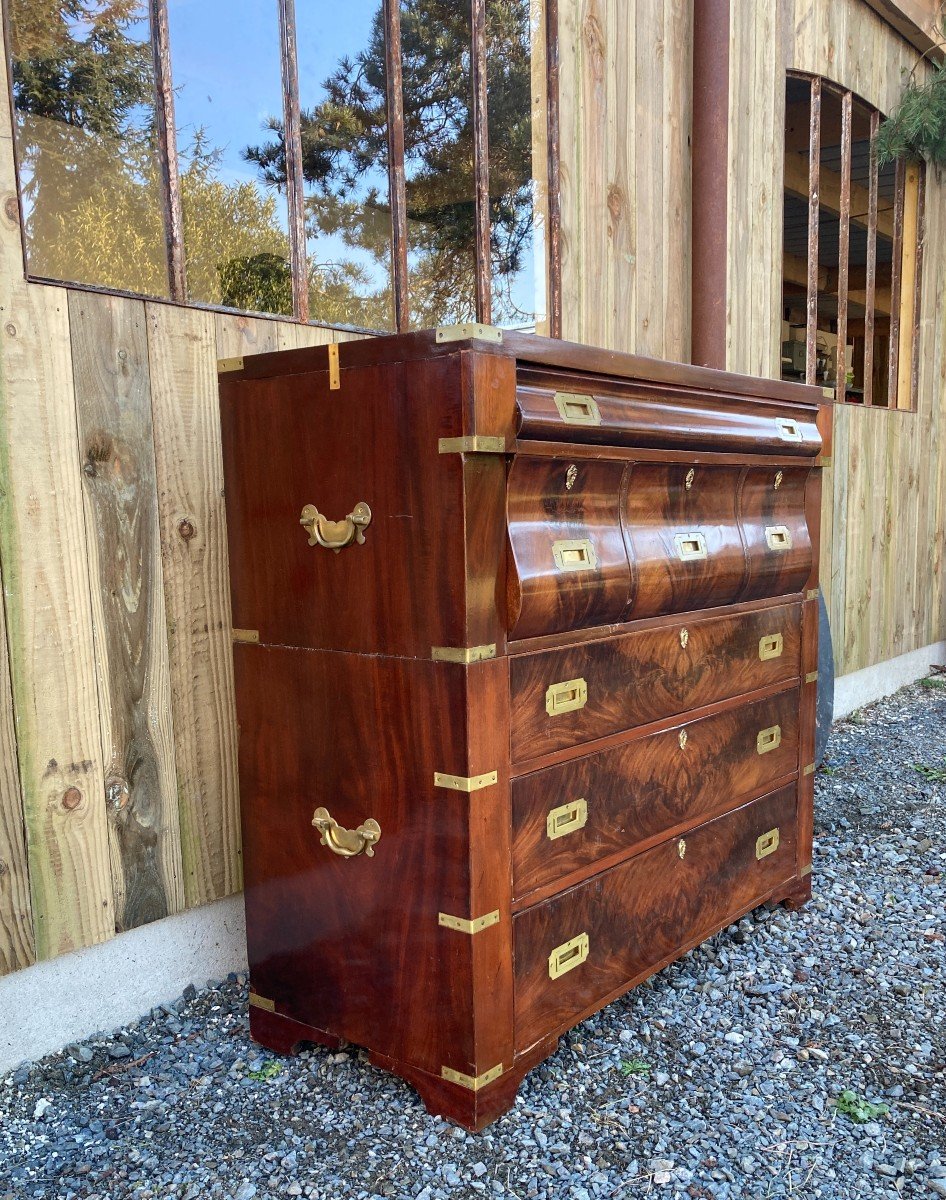 Commode De Marine XIXème Angleterre.-photo-2