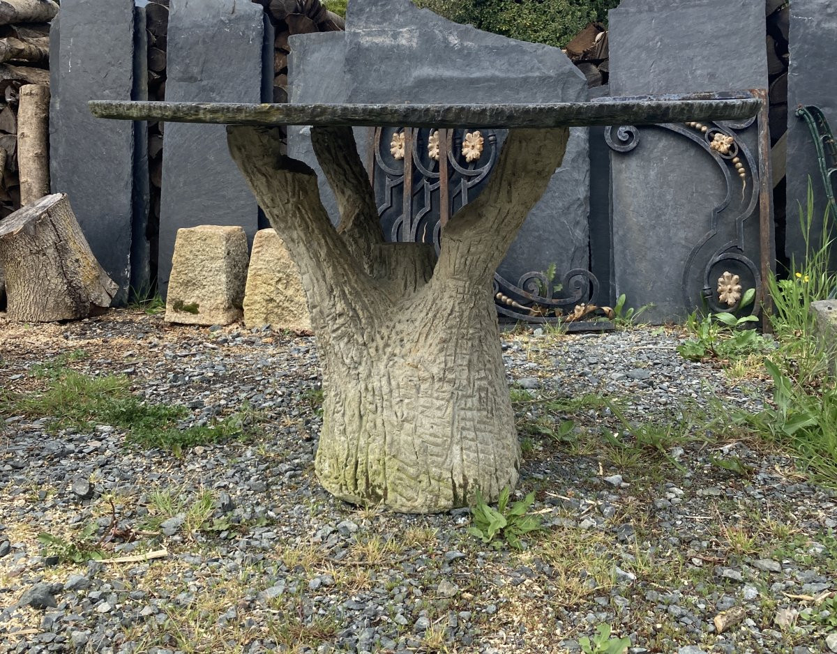 Garden Stone Table-photo-4