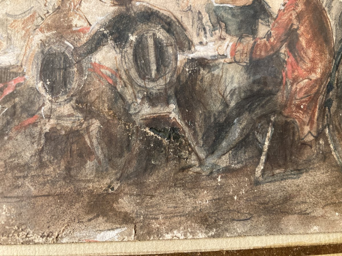Chodowiecki Daniel Nikolaus (1726-1801), Gouache On Paper-photo-4