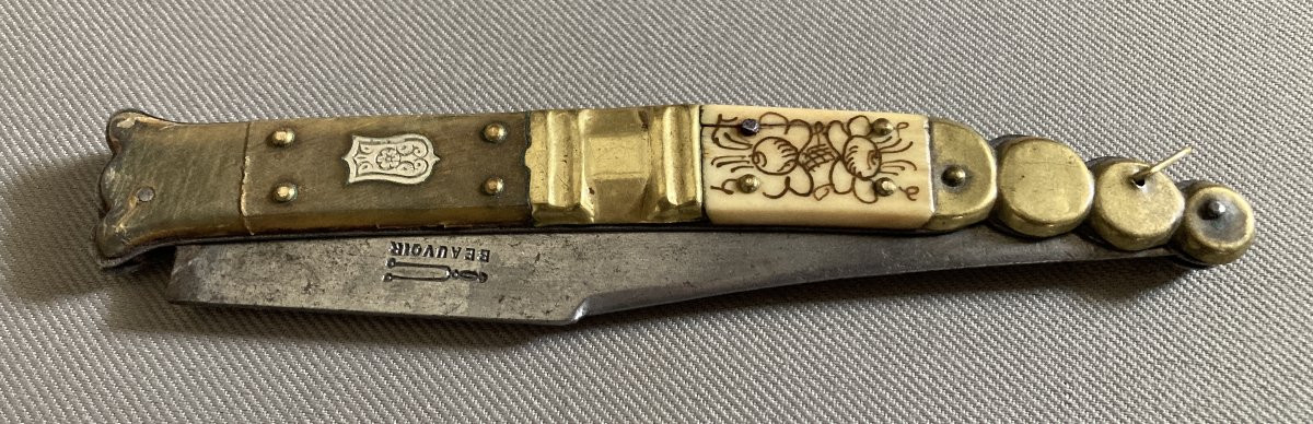 Couteau "navaja"- XIX ème-photo-2