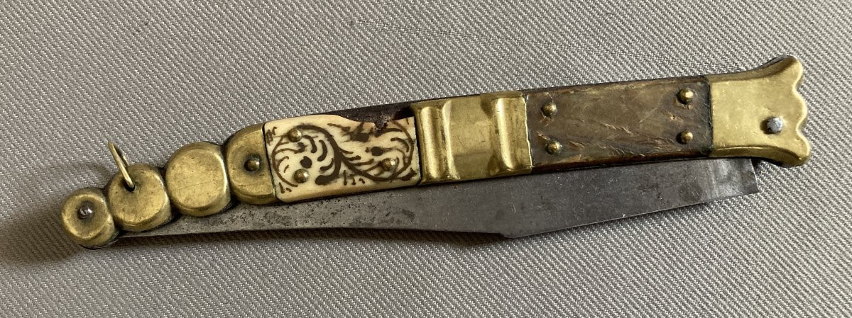 Couteau "navaja"- XIX ème-photo-3