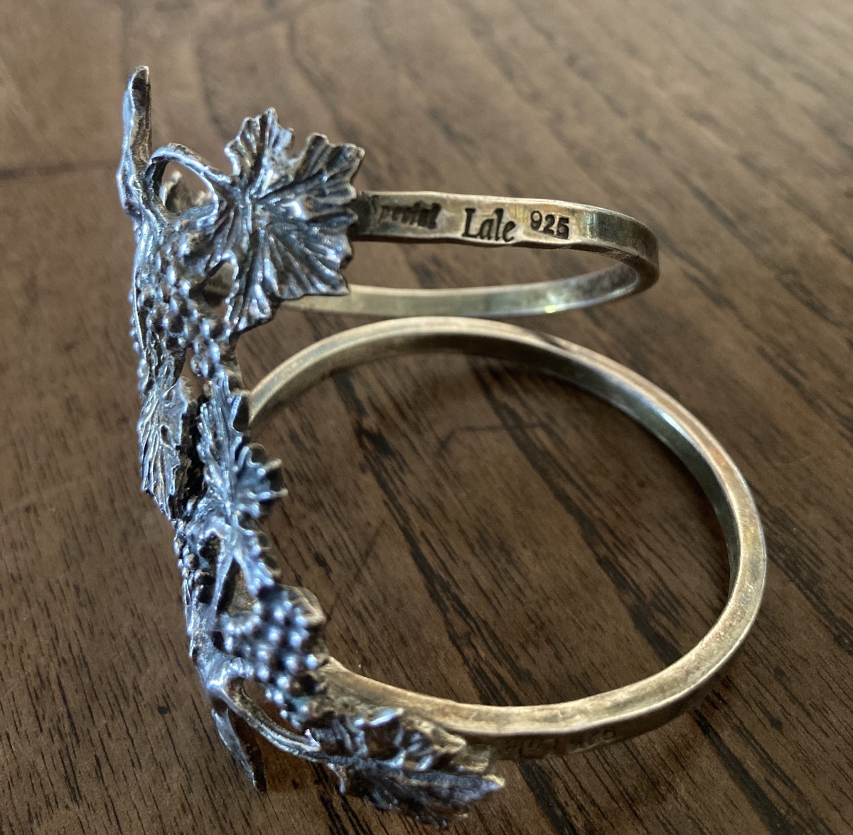 Napkin Rings / Set Of 6 / Lale / Vine Branch-photo-3