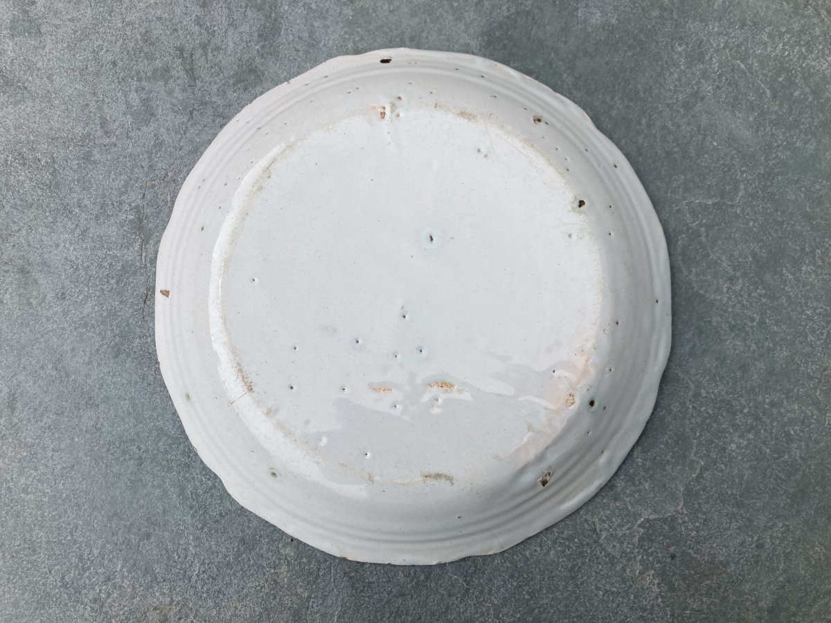 Nevers XVIII - Plate Decorated With A Mill And Miller.-photo-4