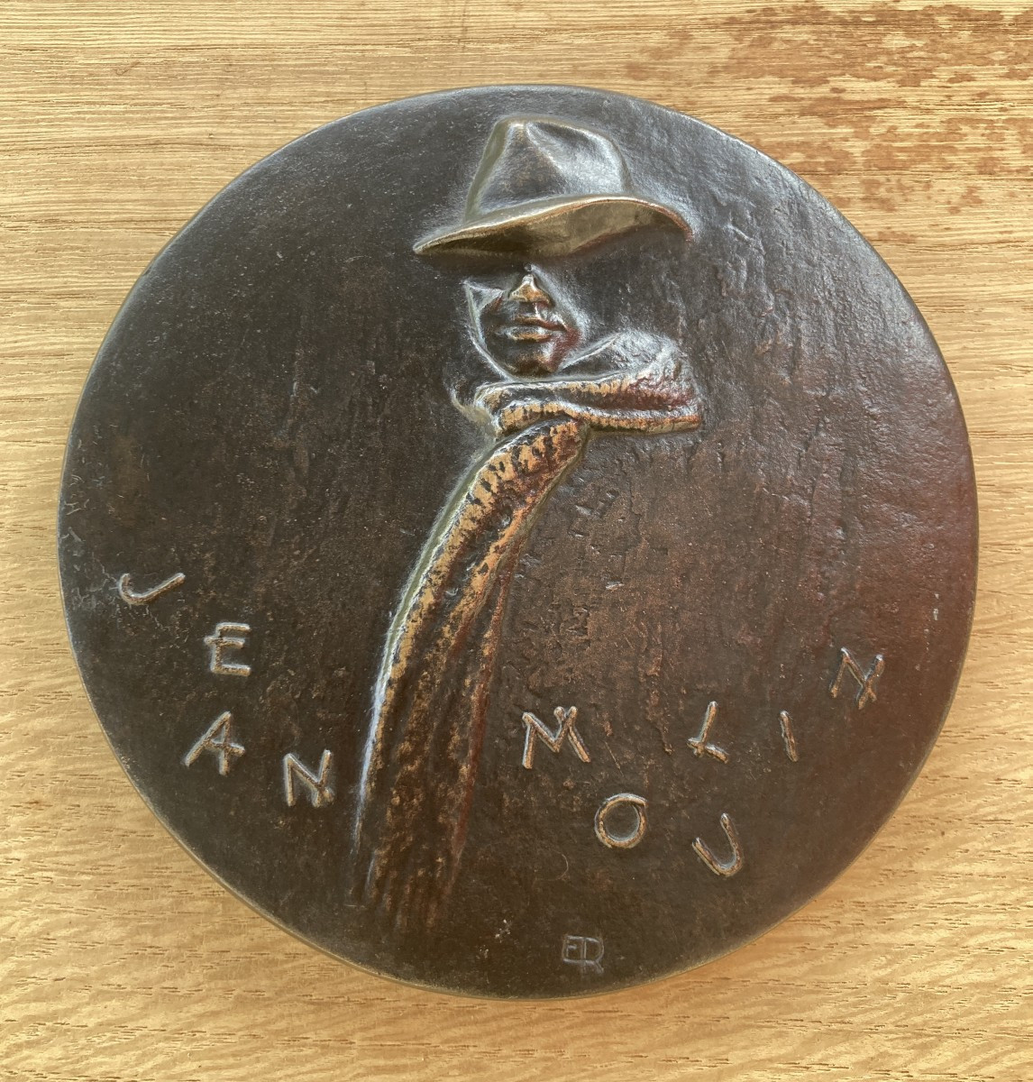  Émile François ROUSSEAU - Médaille de présentation Jean Moulin "Et mourir sans parler". 