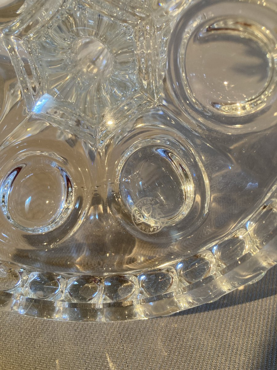 Baccarat - Photophore grand modèle "médaillon".-photo-4