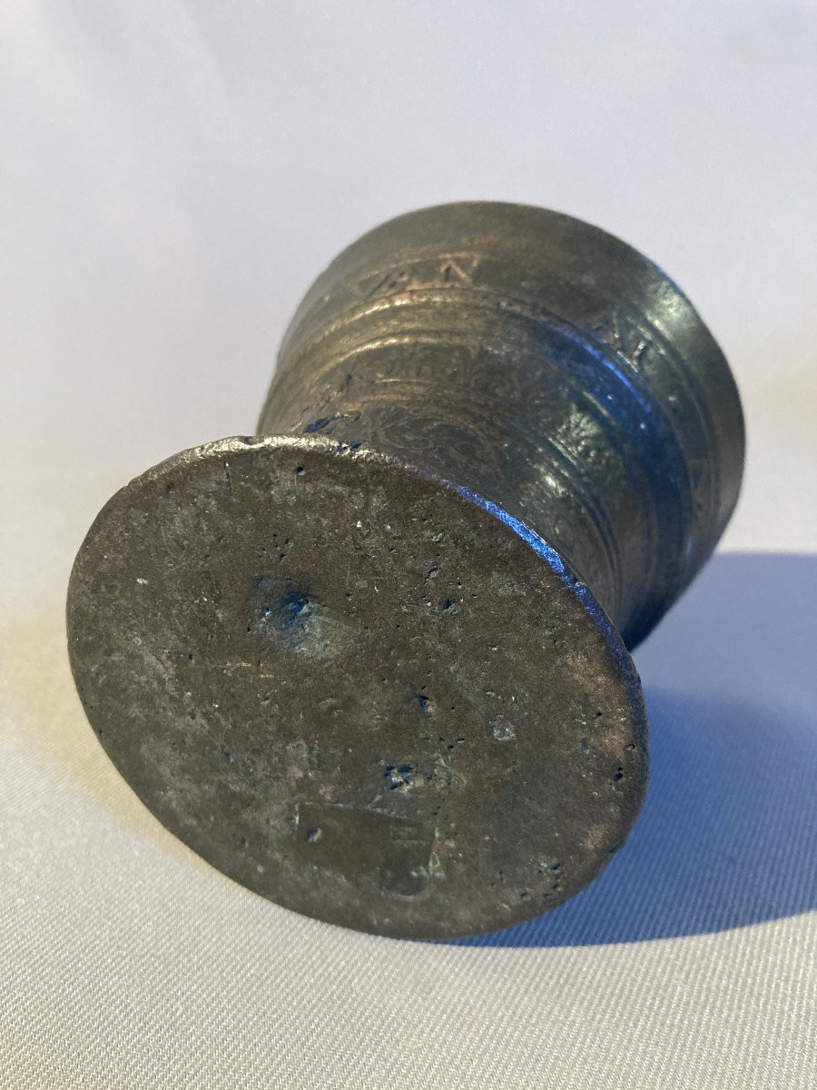 Mortier en bronze Flandres 1646-photo-1