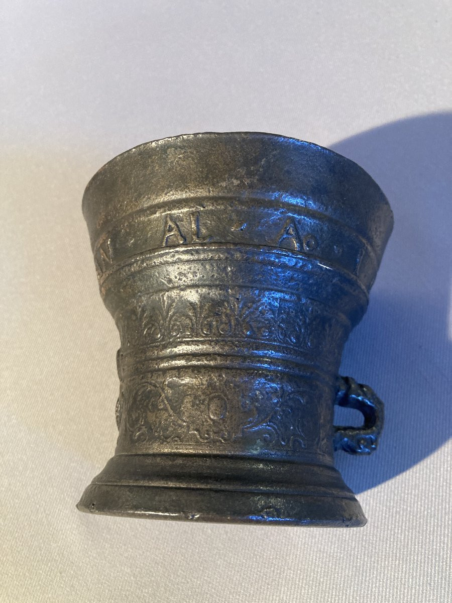 Mortier en bronze Flandres 1646-photo-3