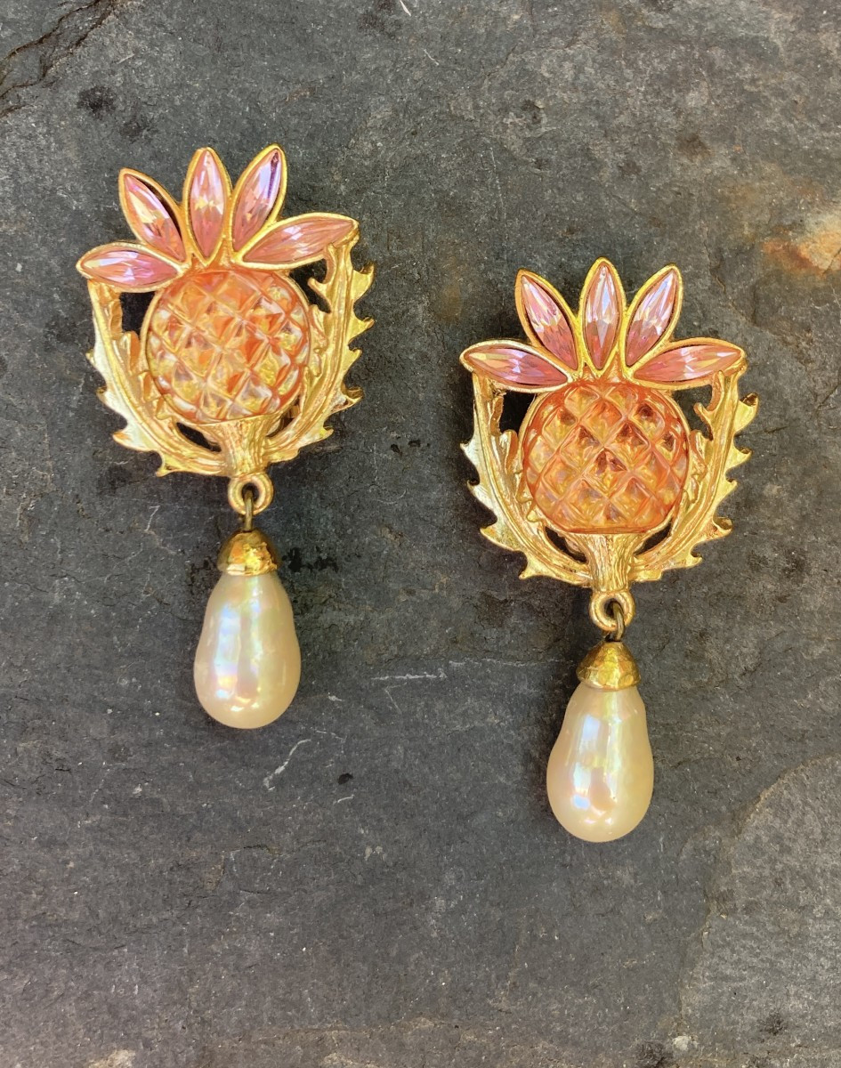 Yves Saint Laurent / Pair Of Earrings