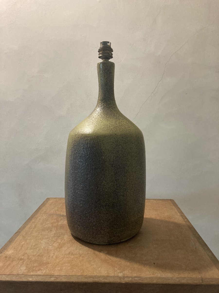 Jacques et Dani Ruelland - lampe &eacute;maill&eacute;e-photo-3