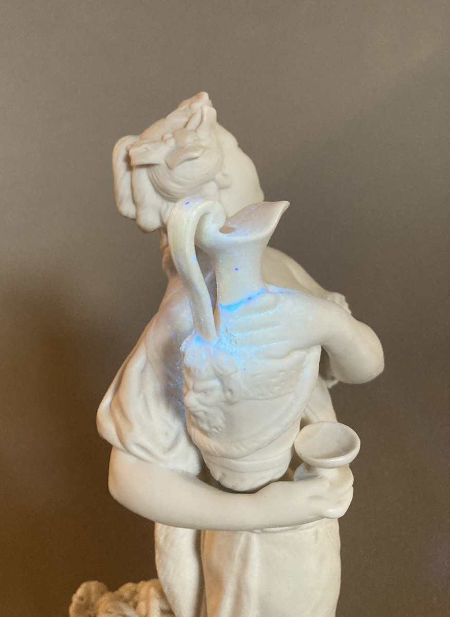 "Bacchante au vase" biscuit de Sèvres 1906-photo-7