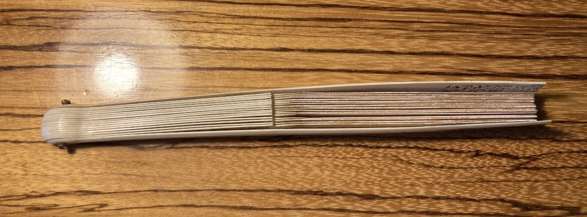 19th Century Fan Mount.-photo-4