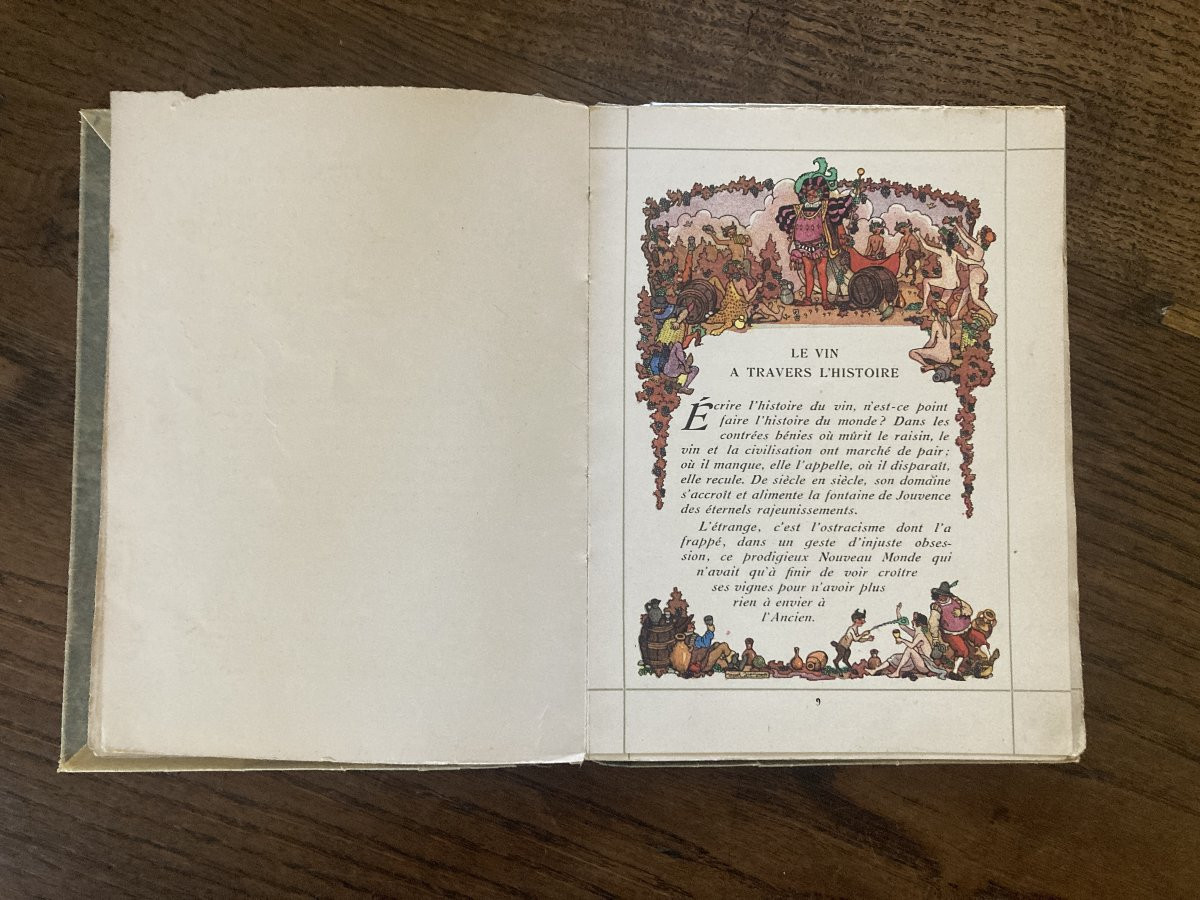 Monseigneur le Vin - "Le Vin à travers l'Histoire" - Établissement Nicolas 1924-photo-1