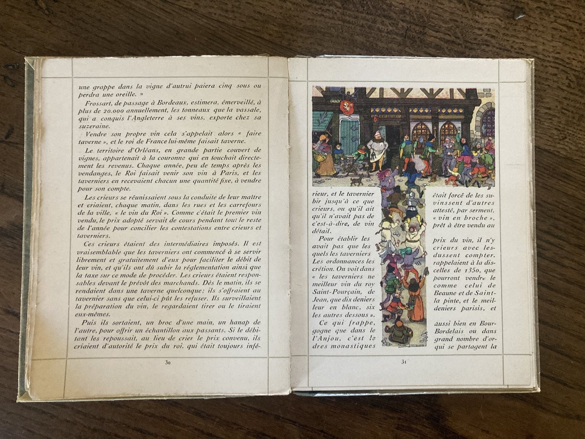 Monseigneur le Vin - "Le Vin à travers l'Histoire" - Établissement Nicolas 1924-photo-2