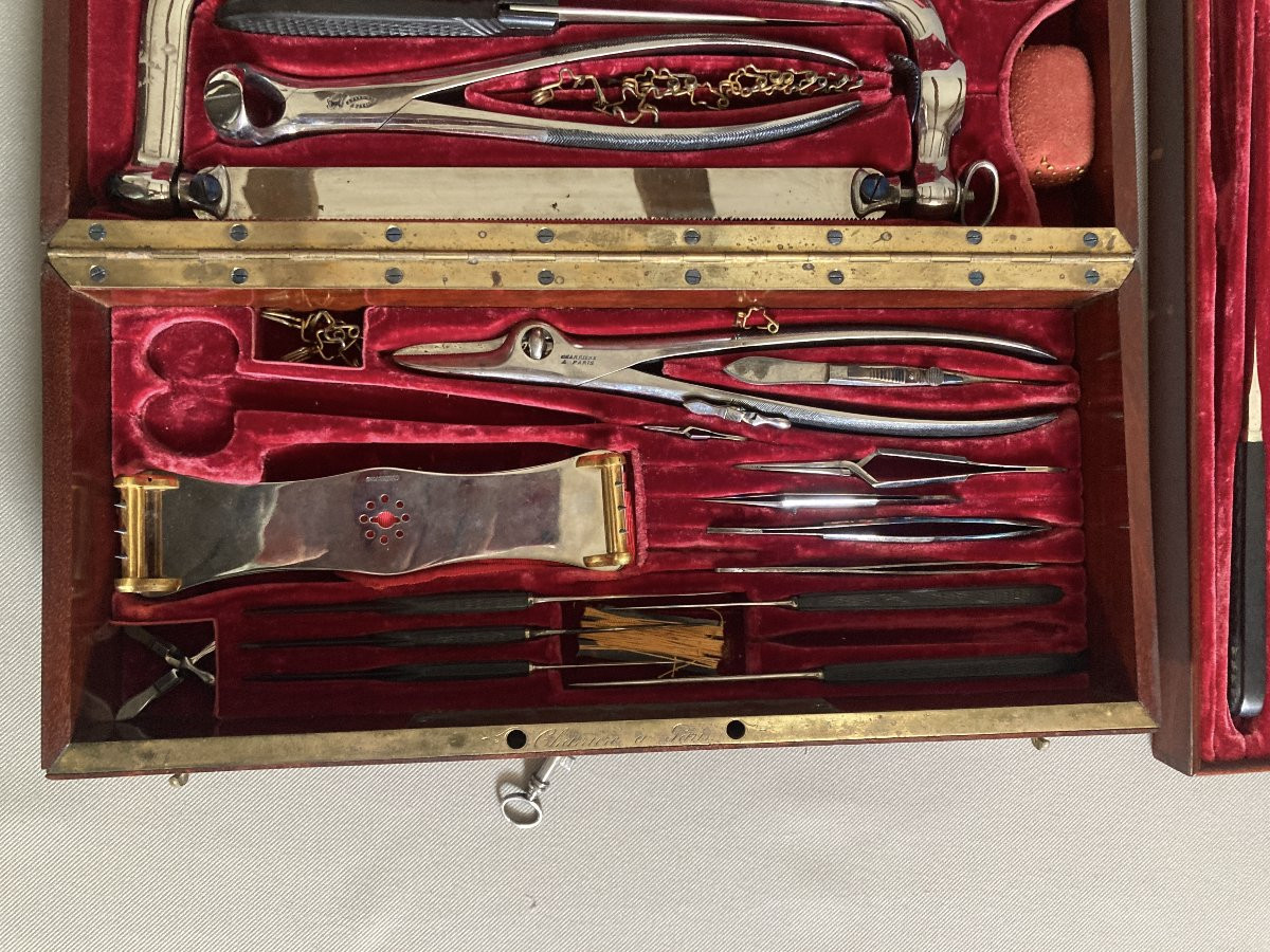 Surgeon's Case - Charrière à Paris XIX ème - Dr Ricord-photo-6