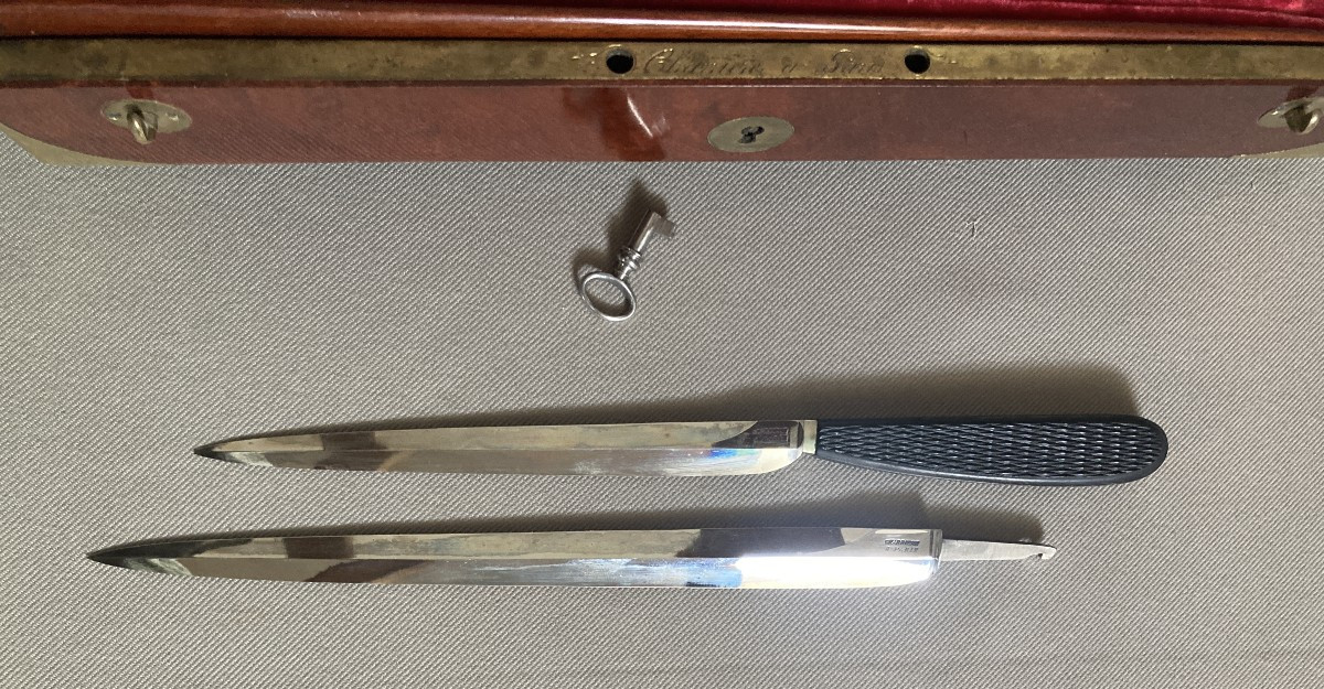 Coffret de chirurgien - CHARRIÈRE à Paris XIX ème - Dr RICORD-photo-8