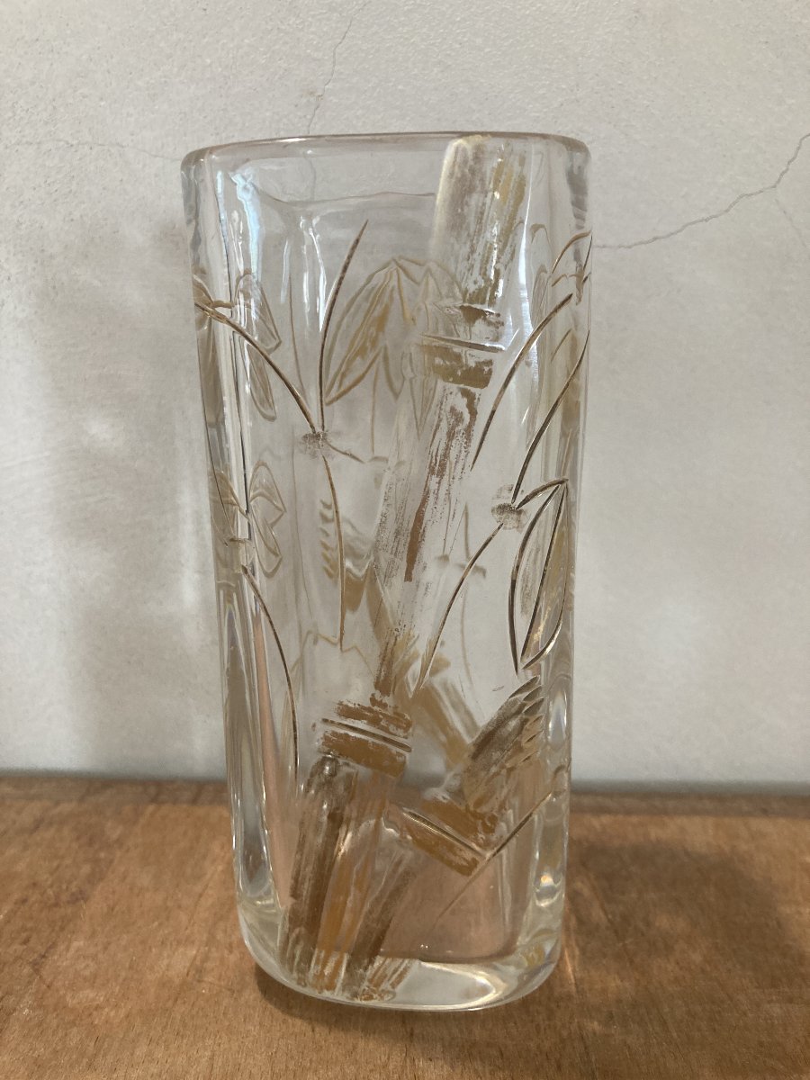 Baccarat - Vase bambou-photo-3