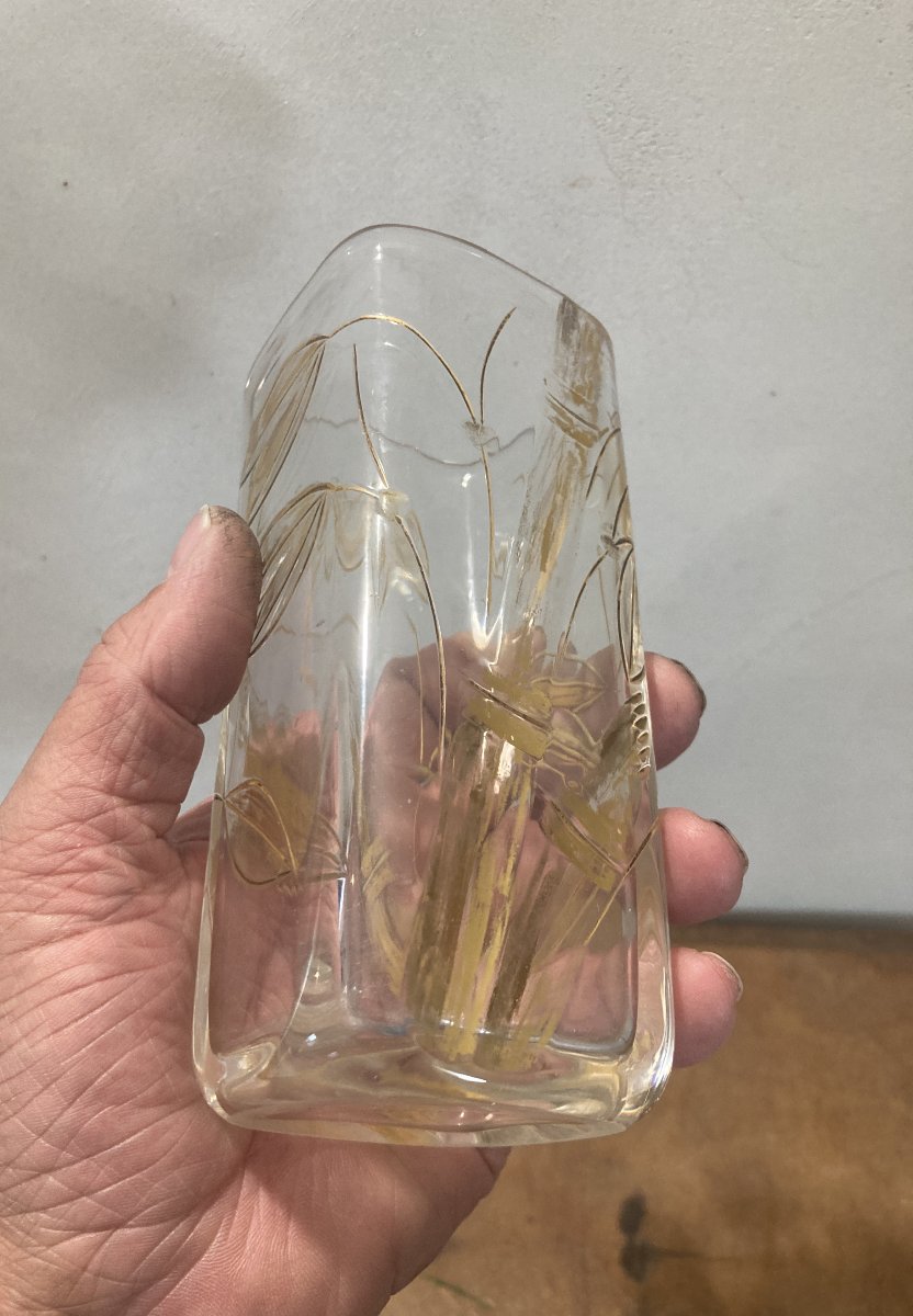 Baccarat - Vase bambou-photo-4