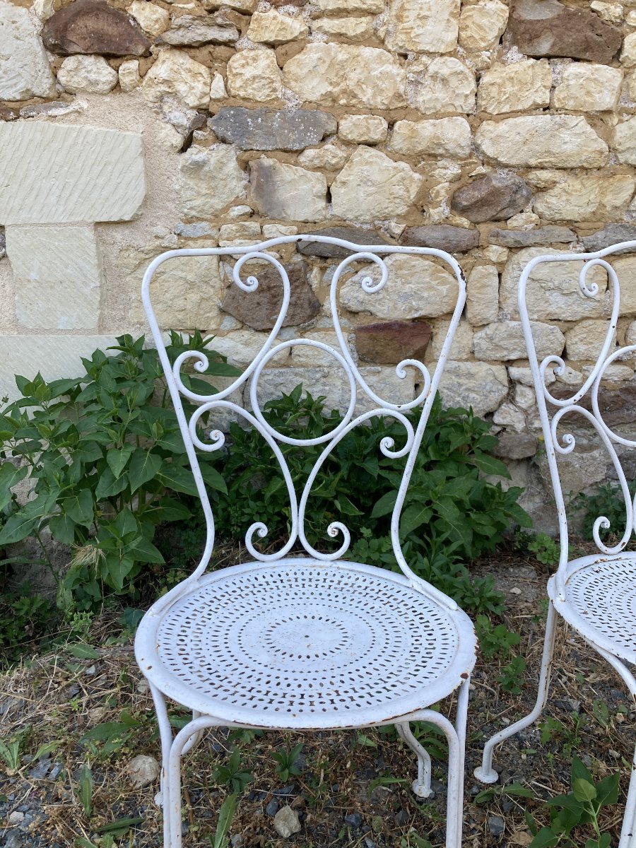 4 Garden Chairs-photo-2