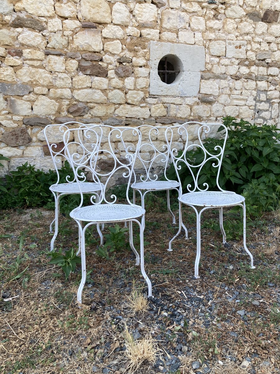 4 Garden Chairs-photo-3