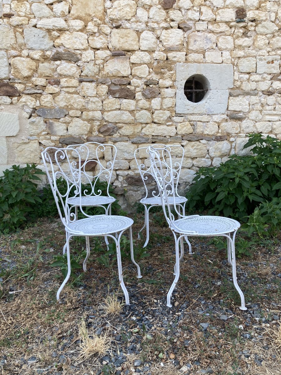 4 Garden Chairs-photo-4