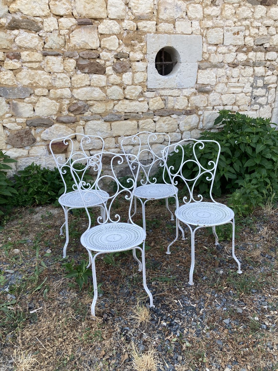 4 Garden Chairs-photo-2