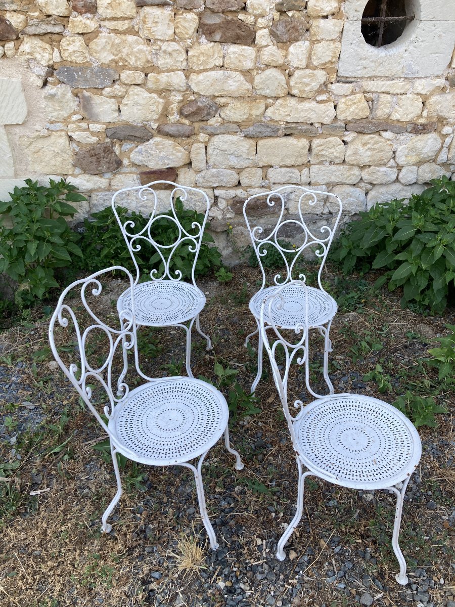 4 Garden Chairs-photo-3